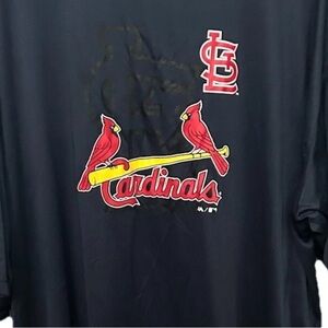 Majestic Navy St. Louis Cardinals Jersey